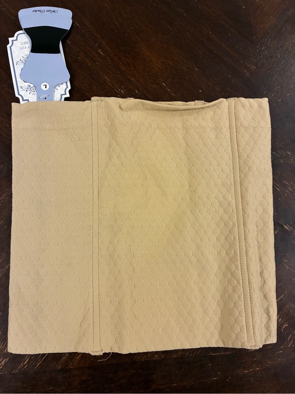 NWT Heavenly Secrets Shapewear Waist Cincher Size Large Beige